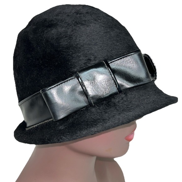 Vintage 1950 Christian Dior‎ Chapeaux Brigitte Reg'd Made In Italy Hat Size 22 - Picture 1 of 9